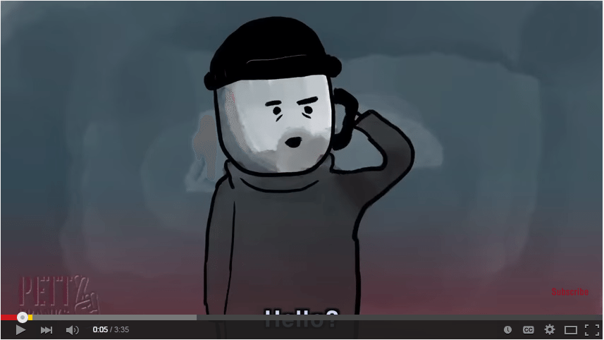 A Windows Scammer calls a “burglar”