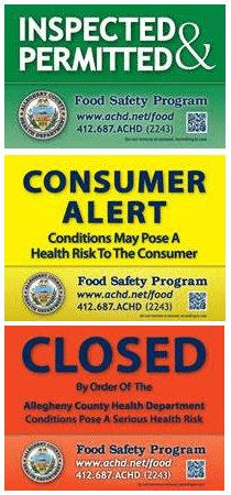 Health Department Unveils New Placards, Announces June Food Establishments