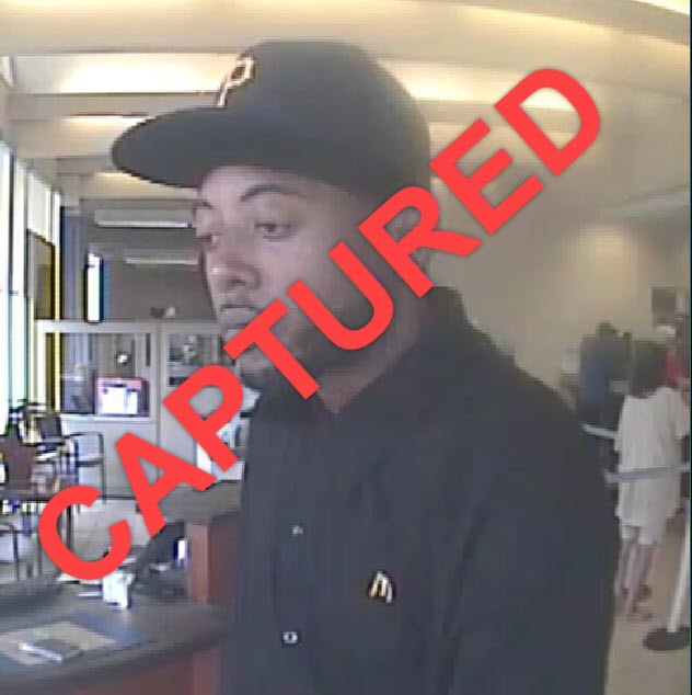 ?  CAPTURED – PNC Bank (Homeville) Robbery